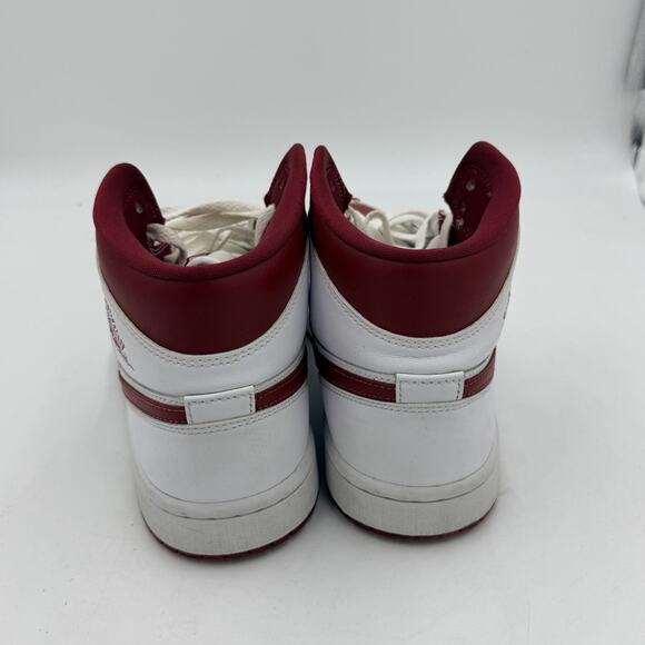 Size 9.5 - Air Jordan 1 Mid White Pomegranate W - Picture 3 of 6